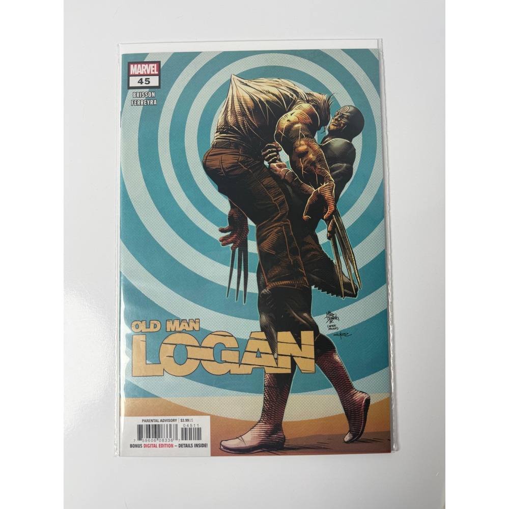 Old Man Logan 45 2018 Marvel Comics Bullseye Mike Deodato Cover Wolverine